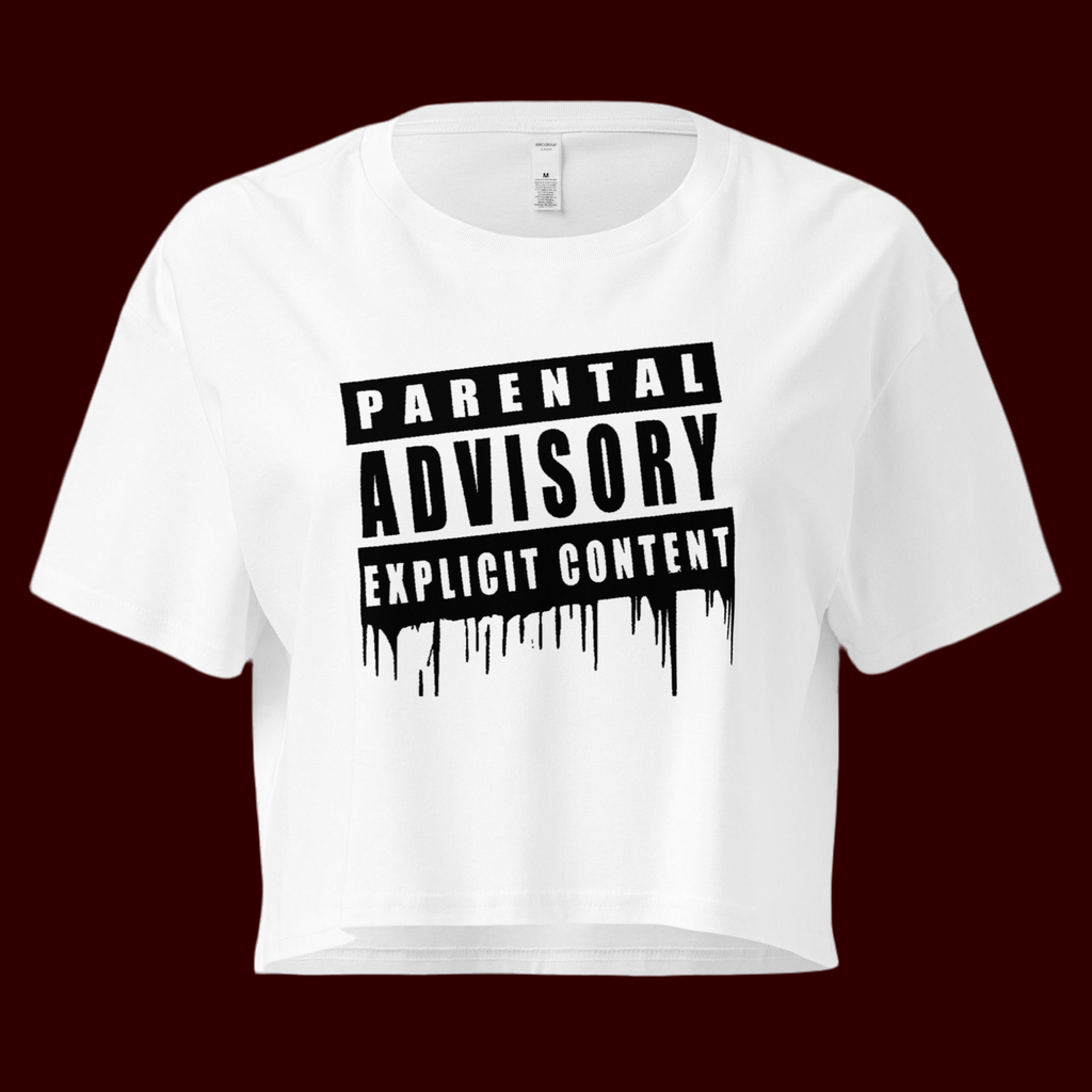 Parental Advisory Crop Top