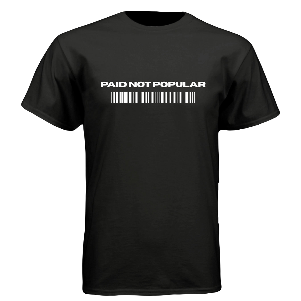 PAID NOT POPULAR - TEE